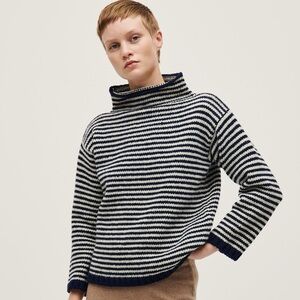 Babaa No.6 Navy Stripe